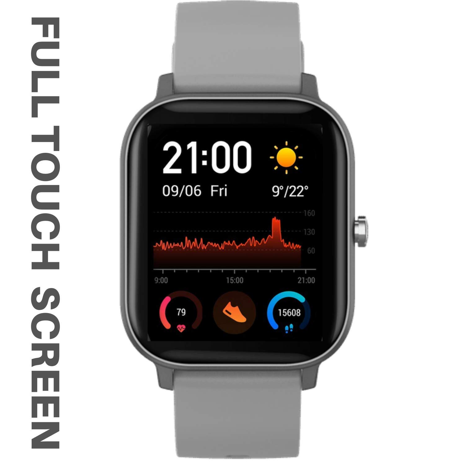 Fire-Boltt BSW001  Smart Watch - Full Touch 1.4 inch (Grey)
